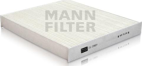 Mann-Filter CU 2362/1 - Filtrs, Salona telpas gaiss www.autospares.lv