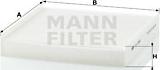 Mann-Filter CU 2245 - Filtrs, Salona telpas gaiss www.autospares.lv