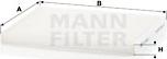 Mann-Filter CU 2243 - Filter, interior air www.autospares.lv