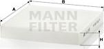 Mann-Filter CU 2253 - Filtrs, Salona telpas gaiss autospares.lv