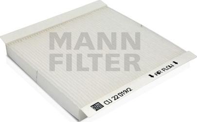 Mann-Filter CU 22 019/2 - Filtrs, Salona telpas gaiss www.autospares.lv