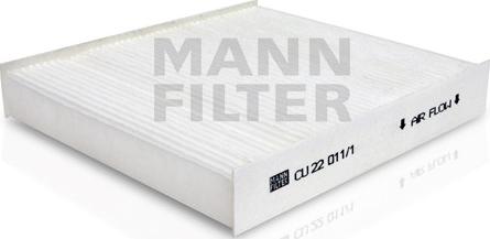 Mann-Filter CU 22 011/1 - Filtrs, Salona telpas gaiss www.autospares.lv