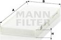 Mann-Filter CU 2216-2 - Filtrs, Salona telpas gaiss www.autospares.lv