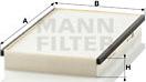 Mann-Filter CU 2746 - Filtrs, Salona telpas gaiss autospares.lv