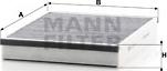 Mann-Filter CUK 25 007 - Filter, interior air www.autospares.lv