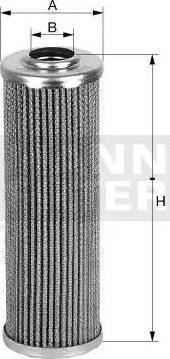 Mann-Filter HD 56/2 - Hidrofiltrs, Stūres iekārta www.autospares.lv