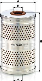 Mann-Filter H 10 008 x - Фильтр, система рабочей гидравлики www.autospares.lv