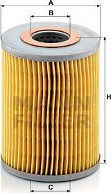 Mann-Filter H 1038 - Eļļas filtrs www.autospares.lv