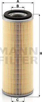 Mann-Filter H 1076 x - Oil Filter www.autospares.lv