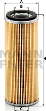 Mann-Filter H 1076 - Oil Filter www.autospares.lv