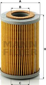 Mann-Filter H 816 x - Eļļas filtrs autospares.lv