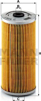 Mann-Filter H 829/1 x - Eļļas filtrs www.autospares.lv