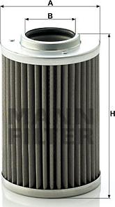 Mann-Filter H 710/1 z - Hidrofiltrs, Automātiskā pārnesumkārba www.autospares.lv