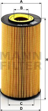 Mann-Filter HU 934 x - Oil Filter www.autospares.lv