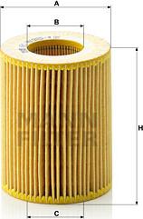 Mann-Filter HU 925/4 y - Eļļas filtrs www.autospares.lv