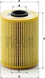 Mann-Filter HU 926/4 x - Eļļas filtrs www.autospares.lv