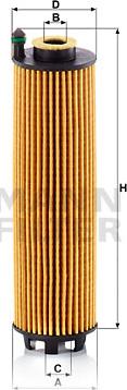 Mann-Filter HU 6028 z - Eļļas filtrs www.autospares.lv