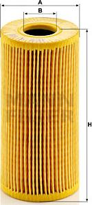 Mann-Filter HU618Y - Eļļas filtrs www.autospares.lv