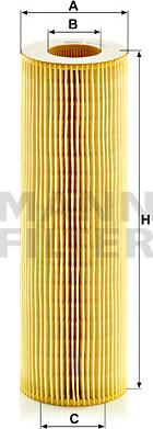 Mann-Filter HU 1077/2 x - Eļļas filtrs www.autospares.lv