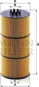 Mann-Filter HU 12 001 z - Eļļas filtrs www.autospares.lv