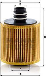 Mann-Filter HU 8006 z - Масляный фильтр www.autospares.lv