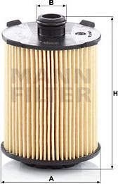 Mann-Filter HU 8014 z - Eļļas filtrs www.autospares.lv