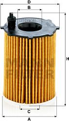 Mann-Filter HU 7006 z - Oil Filter www.autospares.lv