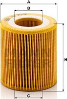 Mann-Filter HU 7002 z - Eļļas filtrs www.autospares.lv