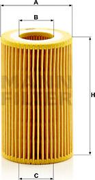 Mann-Filter HU 7011 y - Eļļas filtrs www.autospares.lv