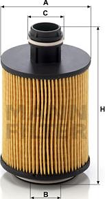 Mann-Filter HU 712/11 x - Eļļas filtrs www.autospares.lv