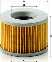 Mann-Filter MH 813 x - Eļļas filtrs www.autospares.lv