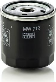 Mann-Filter MW 712 - Eļļas filtrs www.autospares.lv