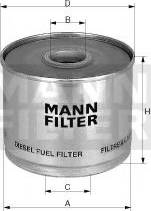 Mann-Filter P 945/2 - Degvielas filtrs www.autospares.lv