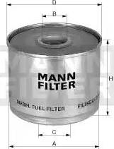 Mann-Filter P 935/2 x - Degvielas filtrs www.autospares.lv