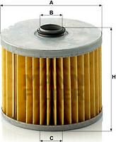 Mann-Filter P 923/1 x - Degvielas filtrs www.autospares.lv