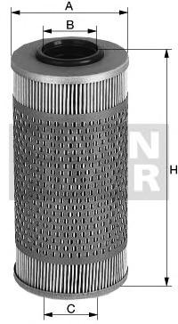 Mann-Filter P 825 t - Fuel filter www.autospares.lv