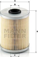 Mann-Filter P 718 x - Degvielas filtrs www.autospares.lv