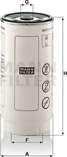 Mann-Filter PL 420/7 x - Degvielas filtrs www.autospares.lv