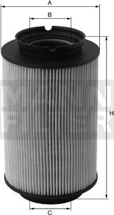 Mann-Filter PU 936 x - Degvielas filtrs www.autospares.lv