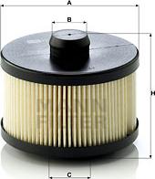 Mann-Filter PU 10 001 x - Degvielas filtrs www.autospares.lv