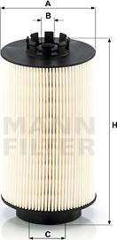 Mann-Filter PU 10 008 x - Degvielas filtrs www.autospares.lv