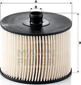 Mann-Filter PU 1018 x - Degvielas filtrs www.autospares.lv