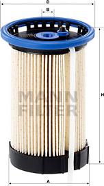 Mann-Filter PU 8014 - Degvielas filtrs www.autospares.lv