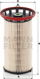 Mann-Filter PU 8028 - Degvielas filtrs www.autospares.lv