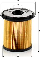 Mann-Filter PU 822 x - Degvielas filtrs www.autospares.lv