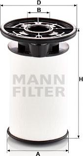 Mann-Filter PU 7014 Z - Топливный фильтр www.autospares.lv