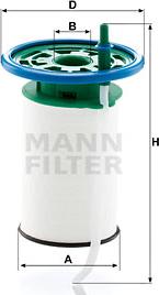 Mann-Filter PU 7015 - Fuel filter www.autospares.lv