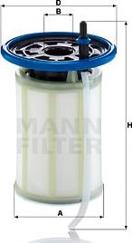 Mann-Filter PU 7018 - Fuel filter www.autospares.lv