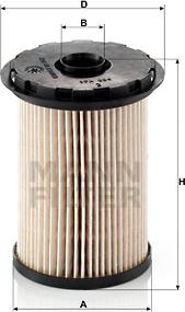 Mann-Filter PU 731 x - Degvielas filtrs www.autospares.lv