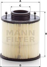 Mann-Filter U 620/4 y KIT - Karbamīda filtrs www.autospares.lv